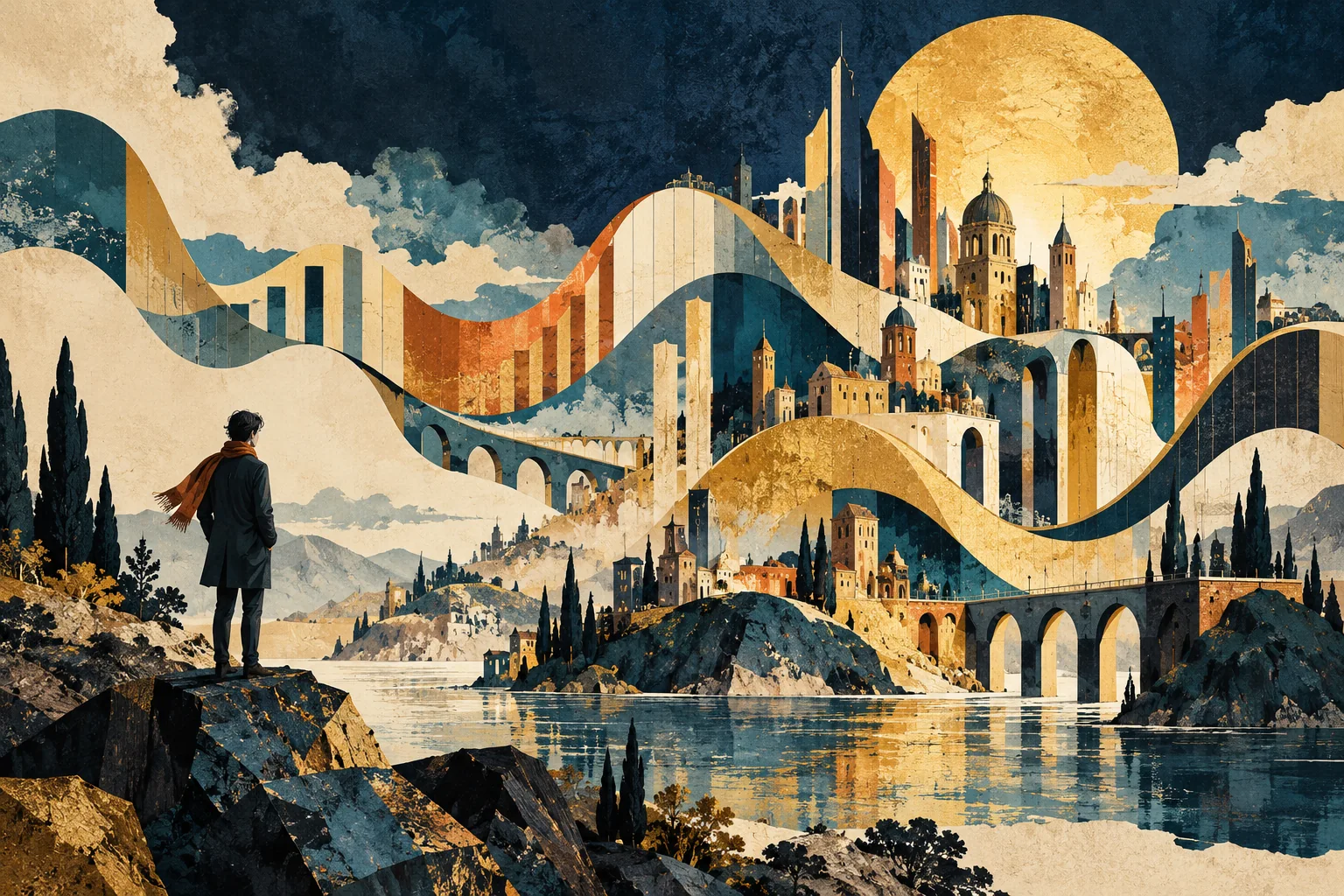 Conceptual editorial illustration for When a Number Becomes a Story